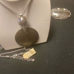 Brighton new hand carved necklace